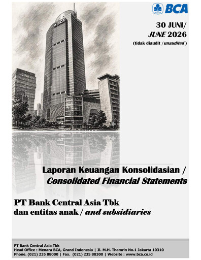Thumbnail Bank Central Asia
 Financial Statement 2026-h1