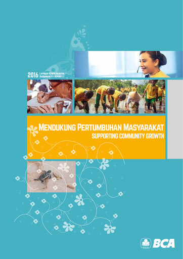 Thumbnail Bank Central Asia
 Sustainability Report 2016