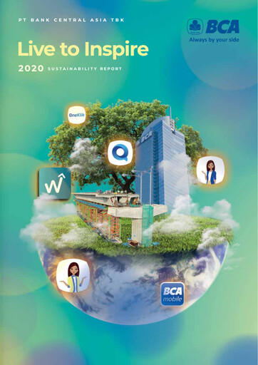 Thumbnail Bank Central Asia
 Sustainability Report 2020