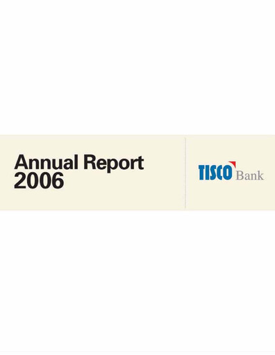 Thumbnail TISCO Financial Group Annual Report 2006