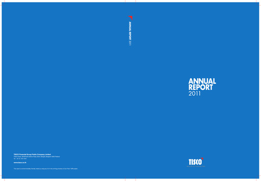 Thumbnail TISCO Financial Group Annual Report 2011
