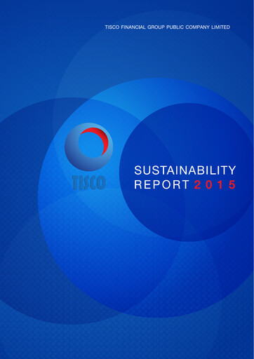 Miniature TISCO Financial Group Rapport de durabilité 2015