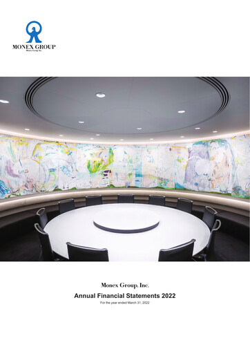 Thumbnail Monex Group Financial Statement fy2022
