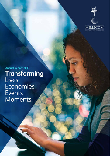 Thumbnail Millicom Annual Report 2013