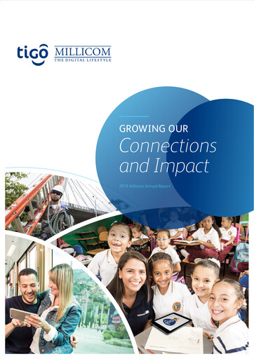 Thumbnail Millicom Annual Report 2019