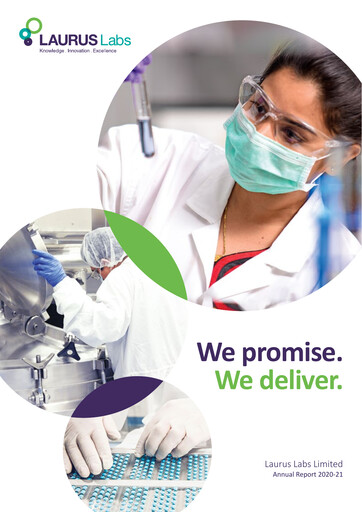 Thumbnail Laurus Labs
 Annual Report 2020-2021