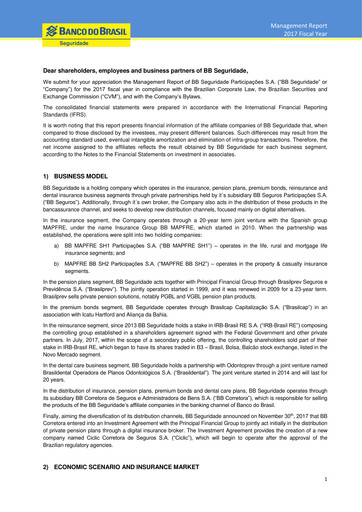 Thumbnail BB Seguridade Participações Annual Report 2017