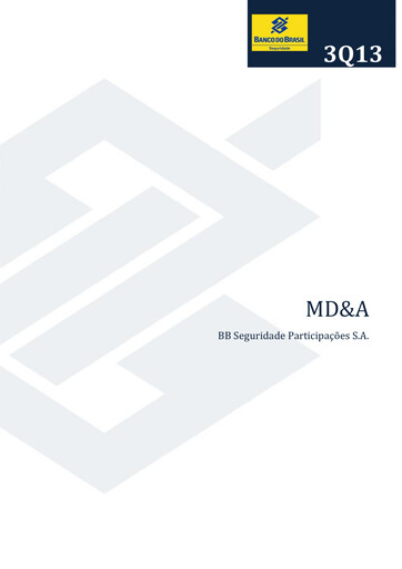 Miniature BB Seguridade Participações Rapport trimestriel 2013-q3