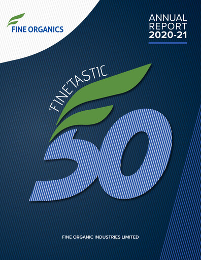 Thumbnail Fine Organics Annual Report 2020-2021