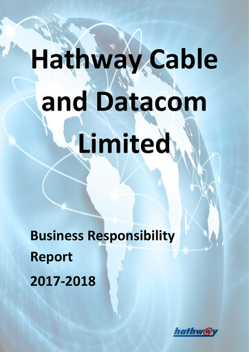 Thumbnail Hathway ESG Report 2017-2018