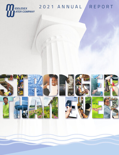 Thumbnail Middlesex Water Company
 Annual Report 2021