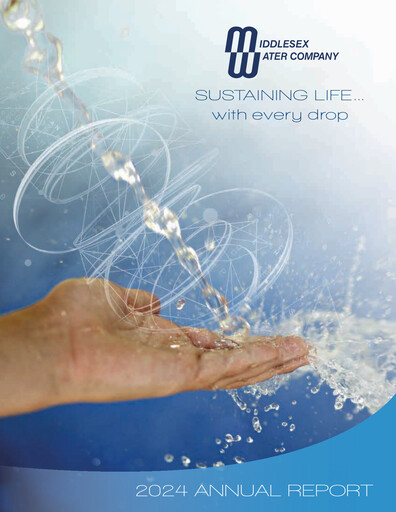 Thumbnail Middlesex Water Company
 Annual Report 2024