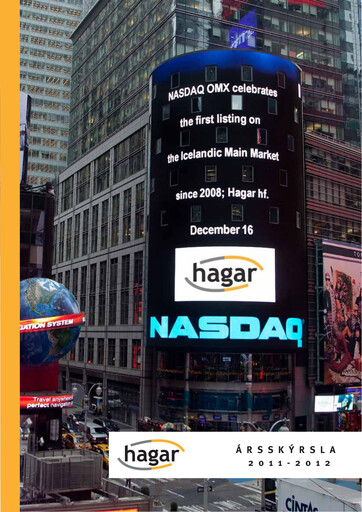 Thumbnail Hagar hf. Annual Report 2011-2012