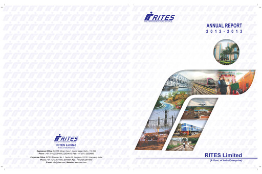 Thumbnail RITES
 Annual Report 2012-2013