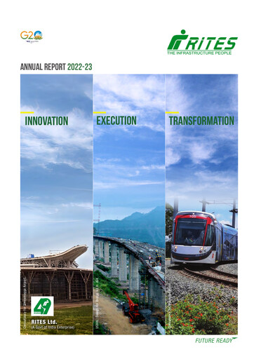 Thumbnail RITES
 Annual Report 2022-2023