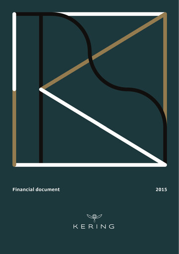 Miniature Kering
 Rapport financier 2015