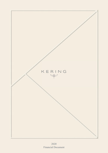 Miniature Kering
 Rapport financier 2020