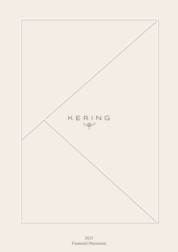 Miniature Kering
 Rapport financier 2023