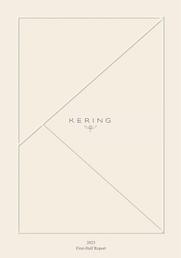 Thumbnail Kering
 Half-year Report 2023-h1