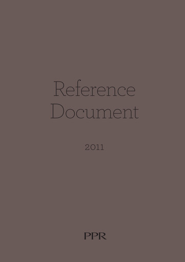 Thumbnail Kering
 Universal Registration Document 2011