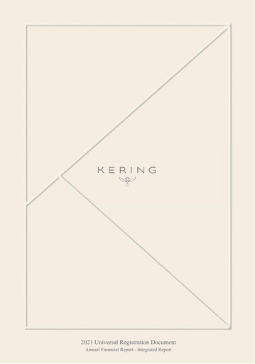 Thumbnail Kering
 Universal Registration Document 2021