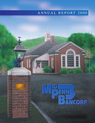Vorschaubild Mid Penn Bancorp Jahresbericht 2000
