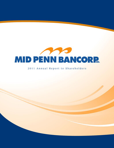 Vorschaubild Mid Penn Bancorp Jahresbericht 2011