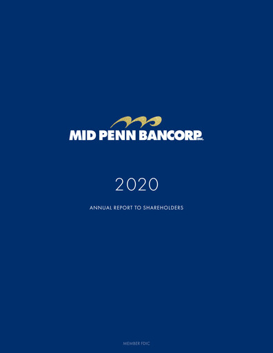 Vorschaubild Mid Penn Bancorp Jahresbericht 2020