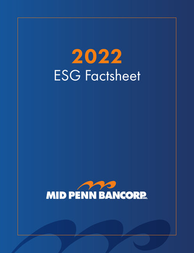 Thumbnail Mid Penn Bancorp ESG Report 2021