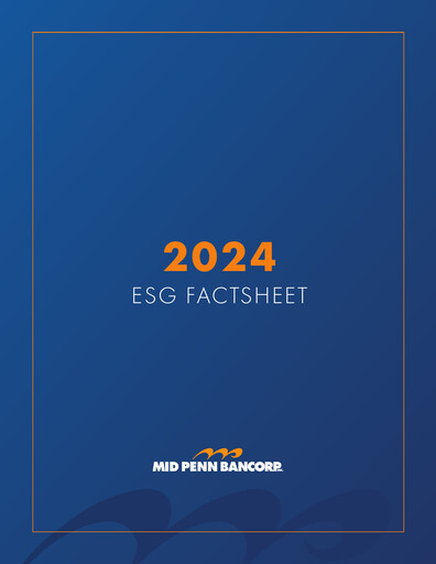 Thumbnail Mid Penn Bancorp ESG Report 2023
