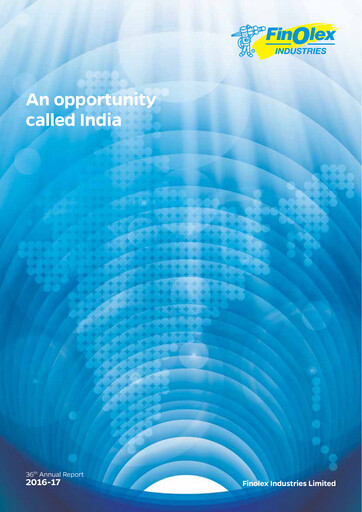 Thumbnail Finolex Industries Annual Report 2016-2017