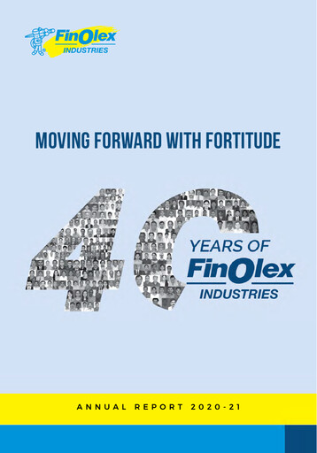 Thumbnail Finolex Industries Annual Report 2020-2021