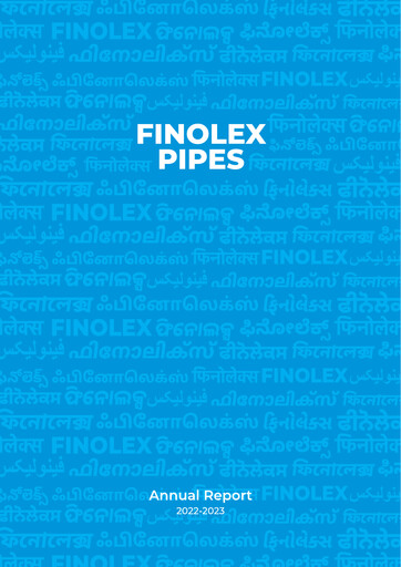 Thumbnail Finolex Industries Annual Report 2022-2023