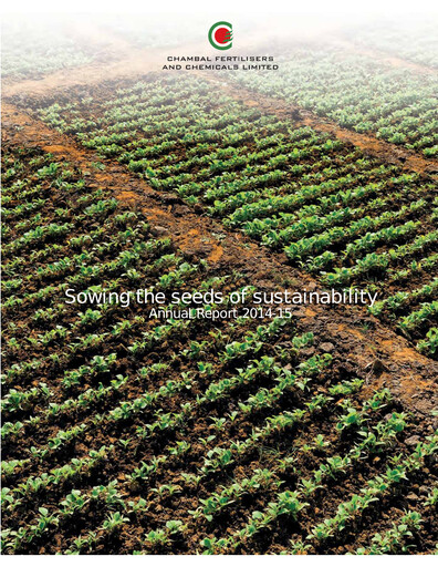 Thumbnail Chambal Fertilisers
 Annual Report 2014-2015