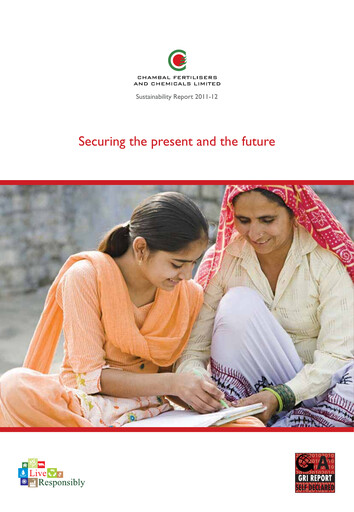 Vorschaubild Chambal Fertilisers
 Nachhaltigkeitsbericht 2011-2012