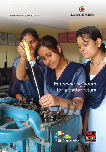 Vorschaubild Chambal Fertilisers
 Nachhaltigkeitsbericht 2013-2014