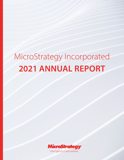 Thumbnail Strategy 
 (MicroStrategy) Annual Report 2021