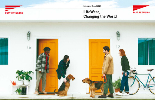 Thumbnail Fast Retailing Annual Report 2021