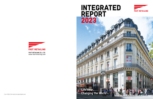 Thumbnail Fast Retailing Annual Report 2023