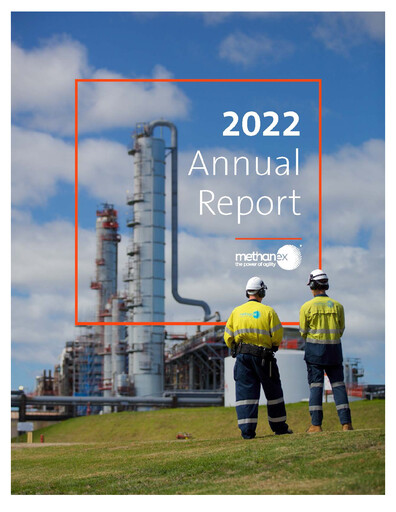 Thumbnail Methanex Annual Report 2022