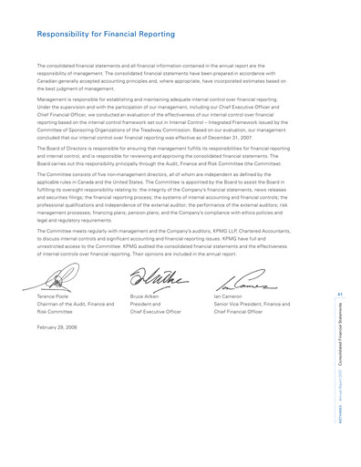 Vorschaubild Methanex Finanzmitteilung 2007