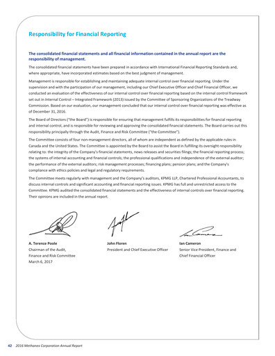 Vorschaubild Methanex Finanzmitteilung 2016