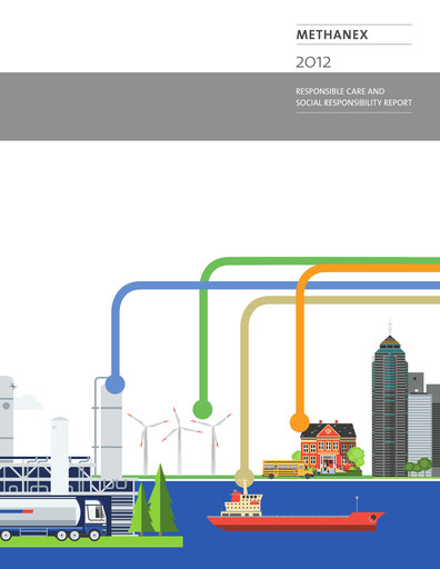 Thumbnail Methanex Sustainability Report 2012