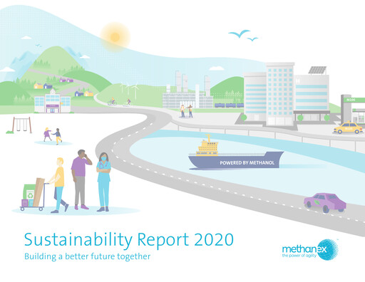 Thumbnail Methanex Sustainability Report 2020