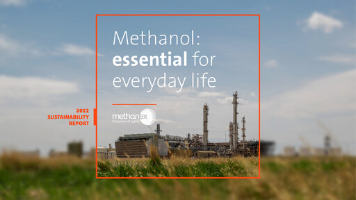 Thumbnail Methanex Sustainability Report 2022