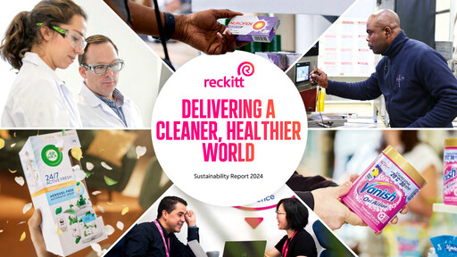 Thumbnail Reckitt Benckiser
 Sustainability Report 2024