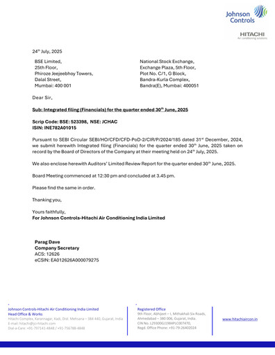 Thumbnail JCI Hitachi India Quarterly Report 2025-2026-q1