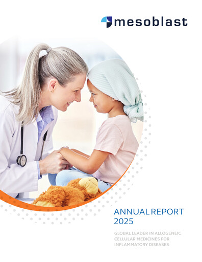 Thumbnail Mesoblast
 Annual Report 2025