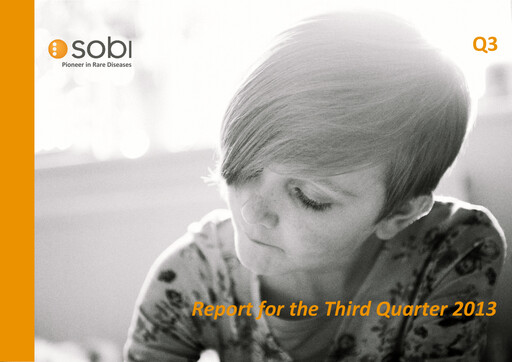 Thumbnail Swedish Orphan Biovitrum Quarterly Report 2013-q3