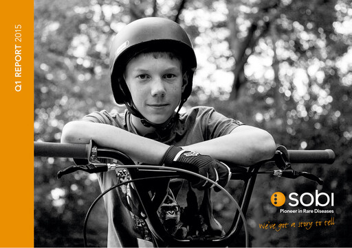 Thumbnail Swedish Orphan Biovitrum Quarterly Report 2015-q1